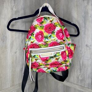 Juicy Couture Pink Floral Small Backpack
